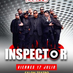 BOLETO INSPECTOR 17 DE JULIO - SALÓN TEATRO
